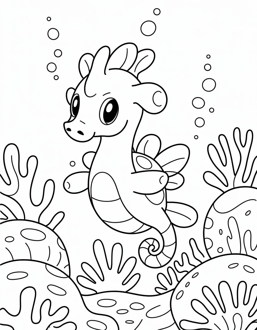 Curious Horsea